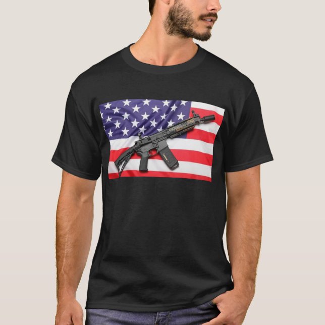 CAMISETA AR-15- (Frente)