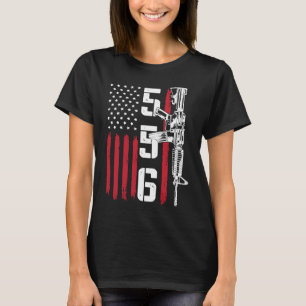 Camiseta Ar 15 American Flag Alt. 556