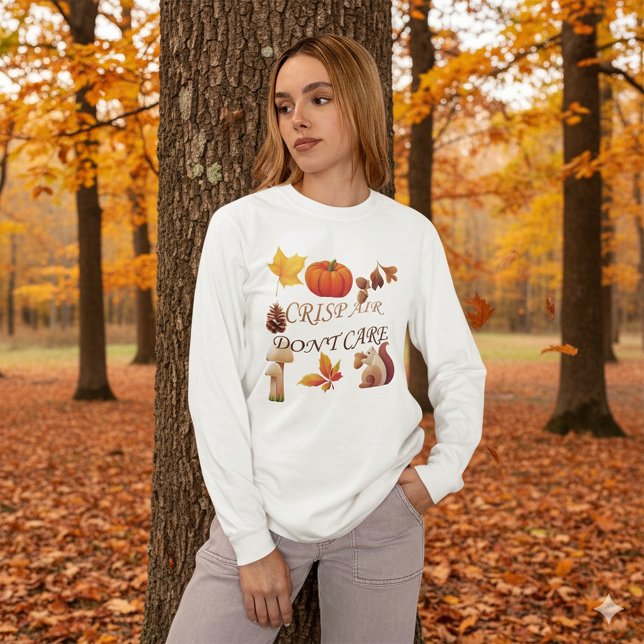 Camiseta Ar Crisp, não se importe (Criador carregado)