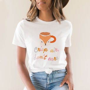 Camiseta Ar Crisp, não se importe com queda