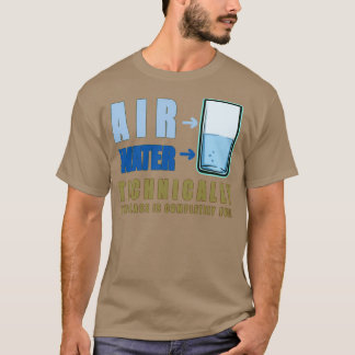 Camiseta Ar e água tecnicamente 1