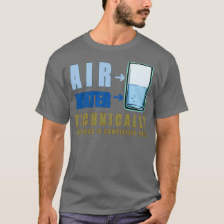 Camiseta Ar e água tecnicamente 3