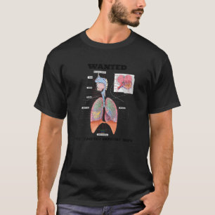 Camiseta Ar Fresco Desejado Para Sys Respiratórios De Respi