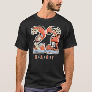 Camiseta Ar Rara 23 Crimson Bliss 5s Correspondendo