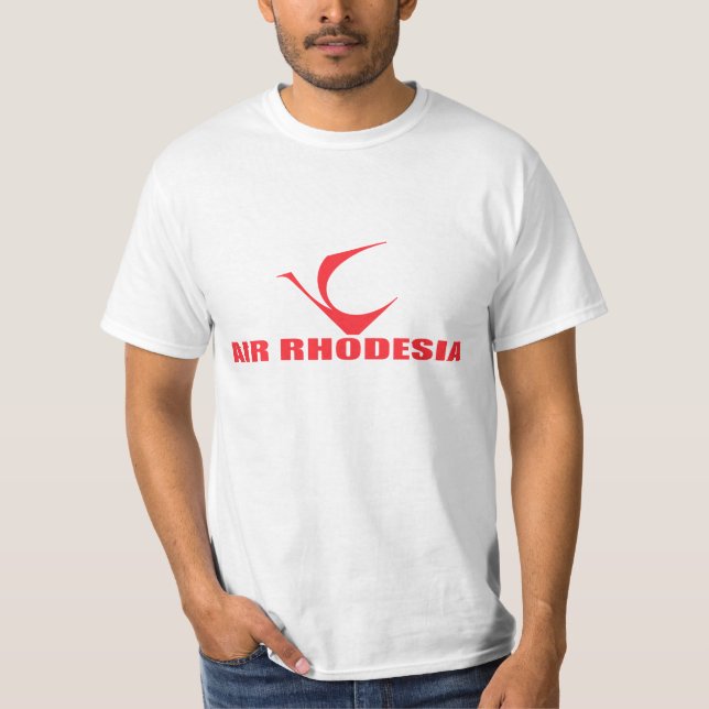 Camiseta Ar Rodésia, linha aérea nacional de Rodésia (Frente)