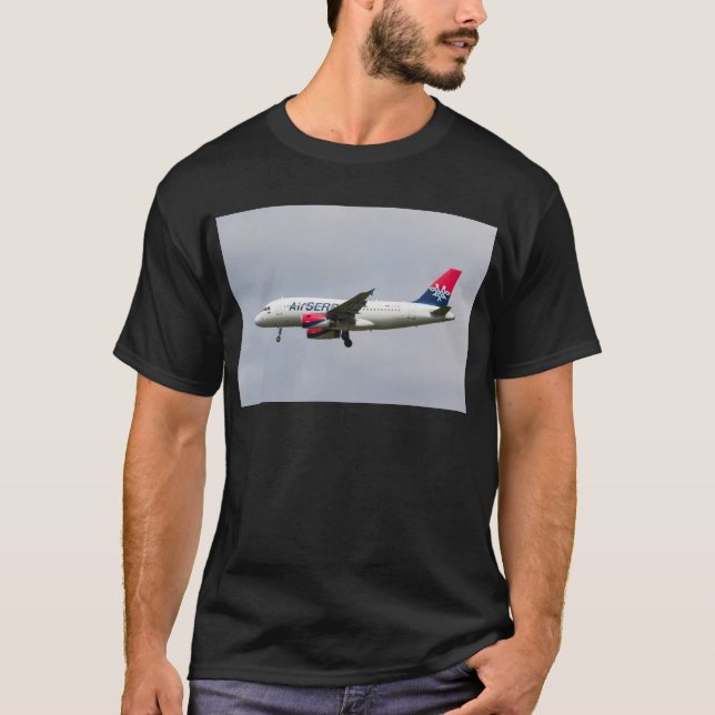 Camiseta Ar Serbia Airbus A319 (Frente)