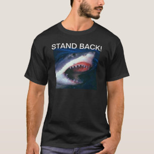 CAMISETA ARA MENS FUN T SHIRT - STAND B ACK (SHARK)