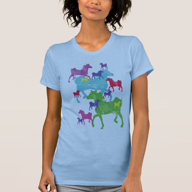 Camiseta Árabes brilhantes (Frente)