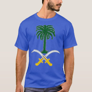 Camiseta Arábia Saudita desbotou o sinalizador de estilo De