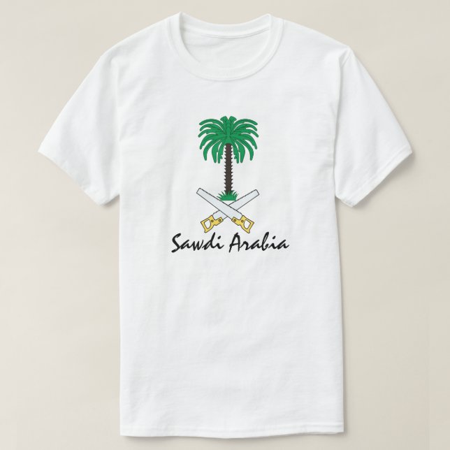 Camiseta Arábia Saudita Sawdi Emblem (Frente do Design)