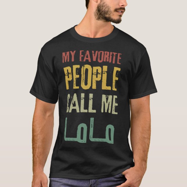 Camiseta Arabian Mother   My Favorite People Call Me Mama A (Frente)