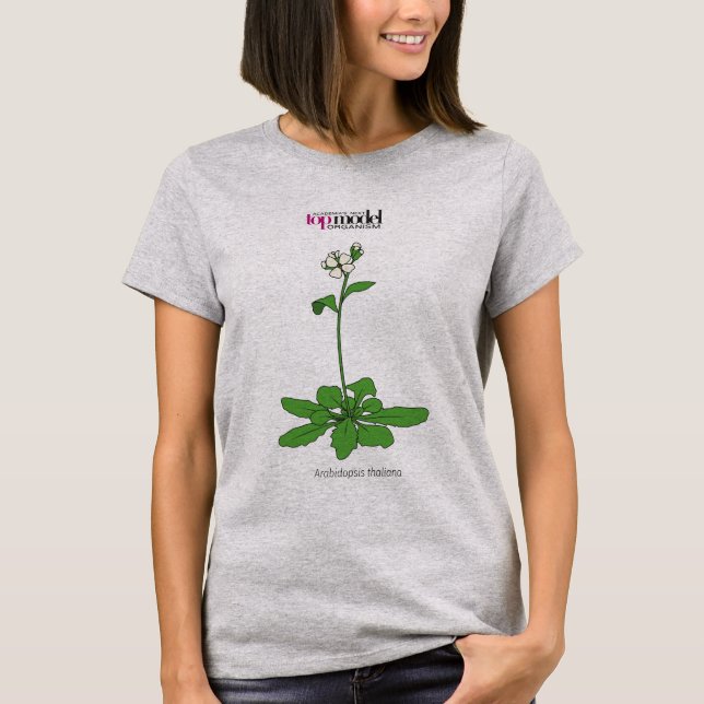 Camiseta Arabidopsis thaliana T-shirt (Frente)