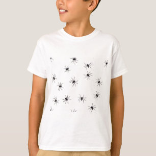 Camiseta Aracnofobia (Aranhas) (Insetos Crawly Assustadores