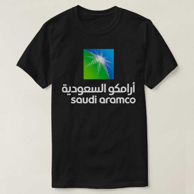 Camiseta aramco saudi (Frente do Design)