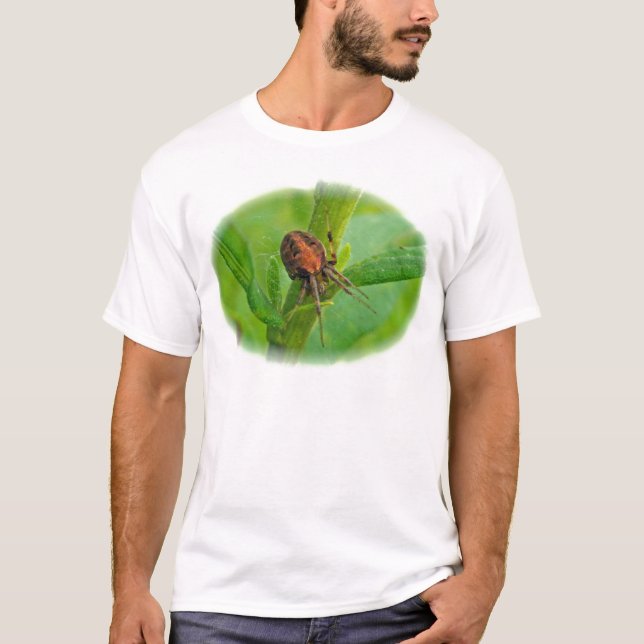 Camiseta Araneus Laranja Marrom (Frente)