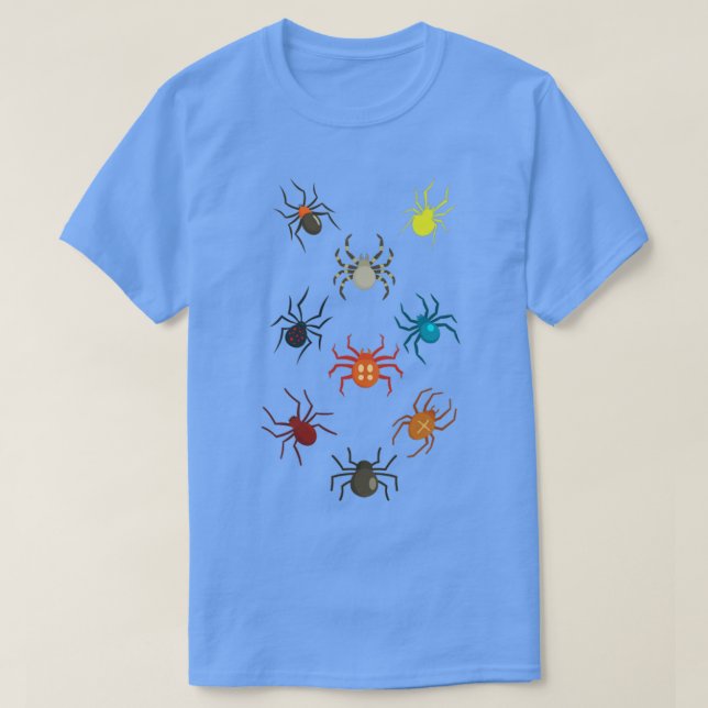 Camiseta Aranha-Aranha Halloween Gift Spider (Frente do Design)