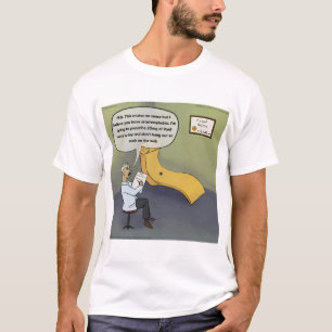 Camiseta Aranha Com Aracnofobia Tirinha Engraçada