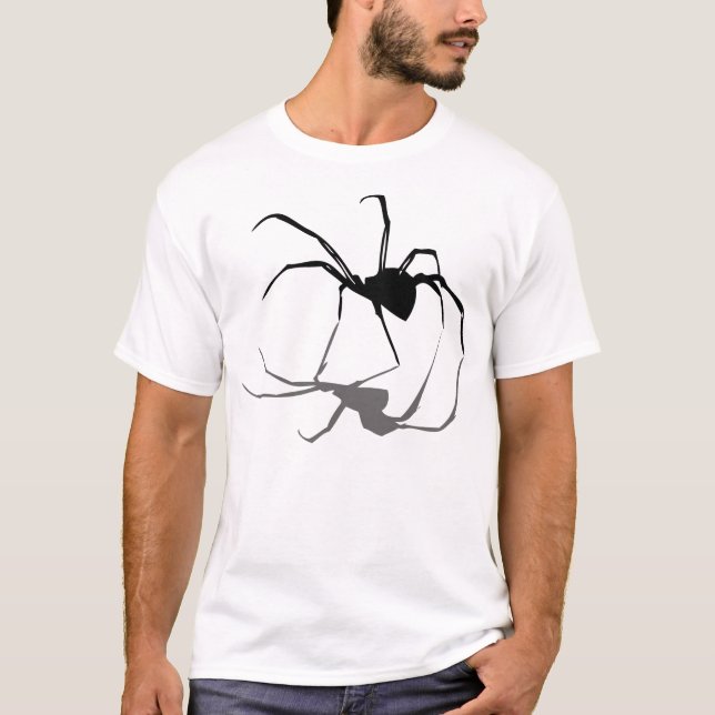 Camiseta aranha da viúva negra (Frente)