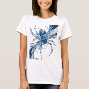Camiseta Aranha de Água Prateada DESIGN PERSONALIZADO Catch
