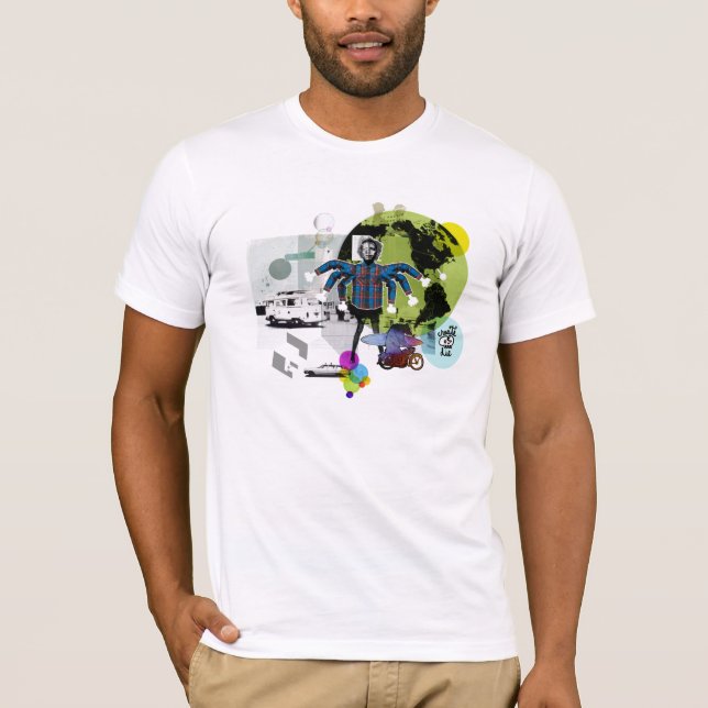 Camiseta Aranha de CRE8orDIE (Frente)