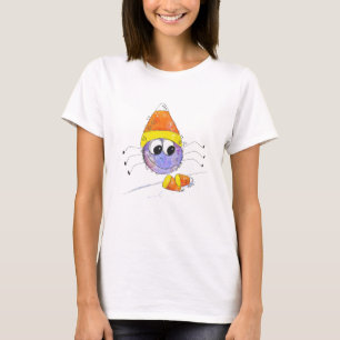 Camiseta Aranha-de-milho doce branca