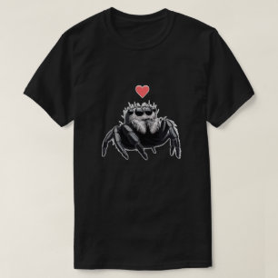 Camiseta Aranha do amor que pula bonita