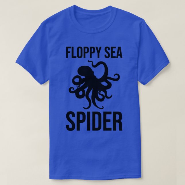 Camiseta Aranha-do-mar Engraçado Octopus (Frente do Design)