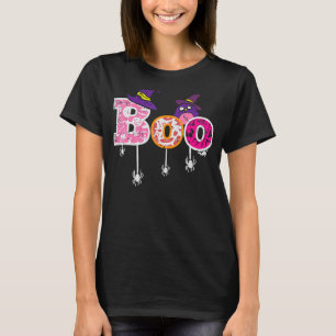 Camiseta Aranha-do-rosa-boo-coroa-coraçãozinho