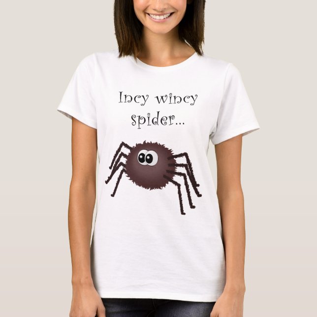 Camiseta Aranha do wincy de Incy (Frente)