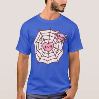 Camiseta Aranha E Coração Cuta Capturados Na Aranha
