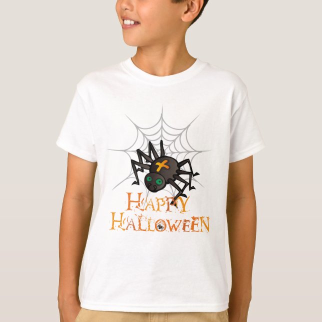 Camiseta Aranha Halloween (Frente)