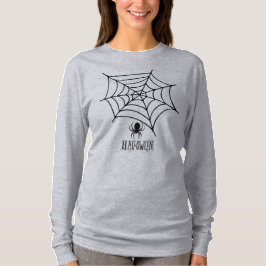 Camiseta Aranha Halloween e Web