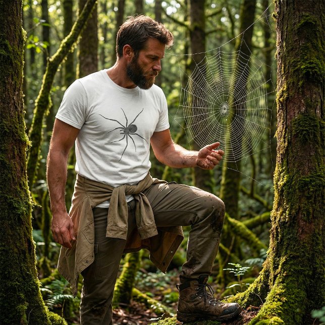 Camiseta Aranha Longa Perna (Criador carregado)