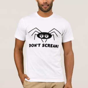Camiseta Aranha - NÃO GRITE!