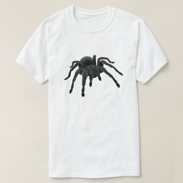 Camiseta aranha-negra (Frente do Design)