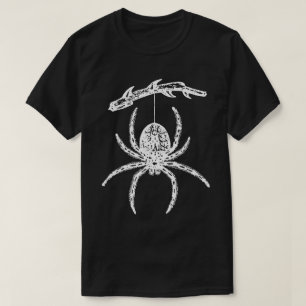 Camiseta Aranha Prendendo-Se De Ramificação