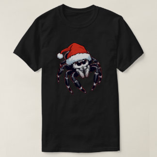 Camiseta Aranha saltadora de Natal