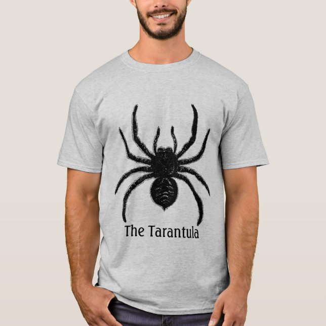 Camiseta Aranha Tarântica Antiquada (Frente)