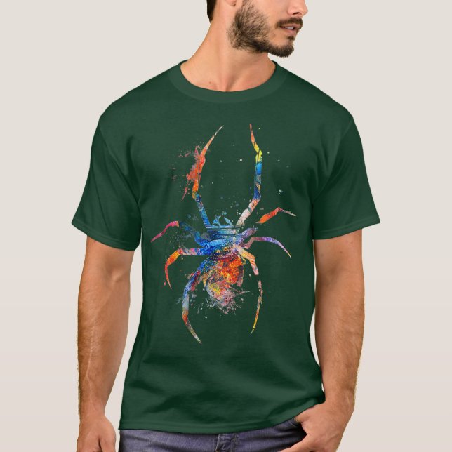 Camiseta Aranha Web Cobweb Arachnid Entomology - (Frente)