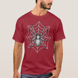 Camiseta Aranha Web Cobweb Arachnid Entomology -
