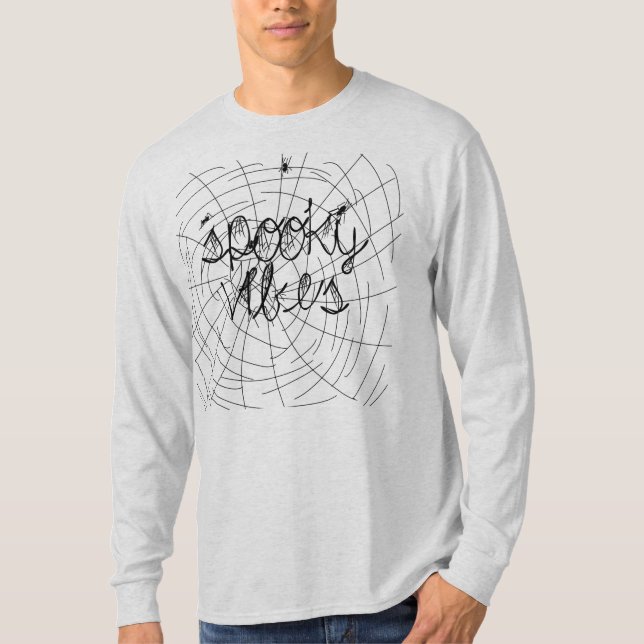 Camiseta Aranhas-Abstrato Spookes Vibes (Frente)