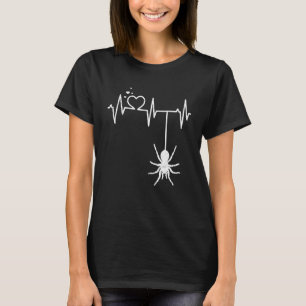 Camiseta Aranhas Tarantula Mãe Pai Coração Pulsação