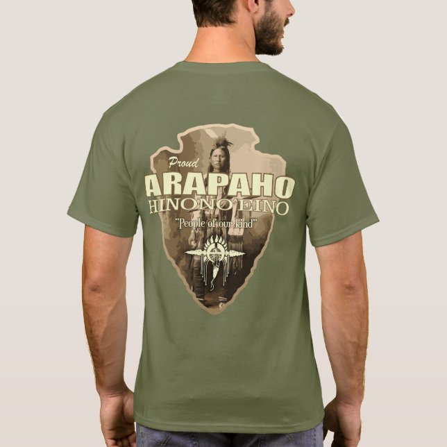 Camiseta Arapaho (ponta de seta) (Verso)