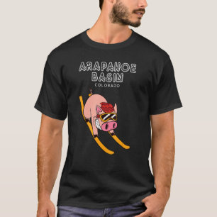 Camiseta Arapahoe Basin Colorado Pig Ski