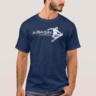 Camiseta Arapahoe Basin Colorado Snowboarder