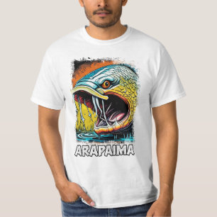 Camiseta Arapaima Gigas Monster Fish For EXTREME Pescador