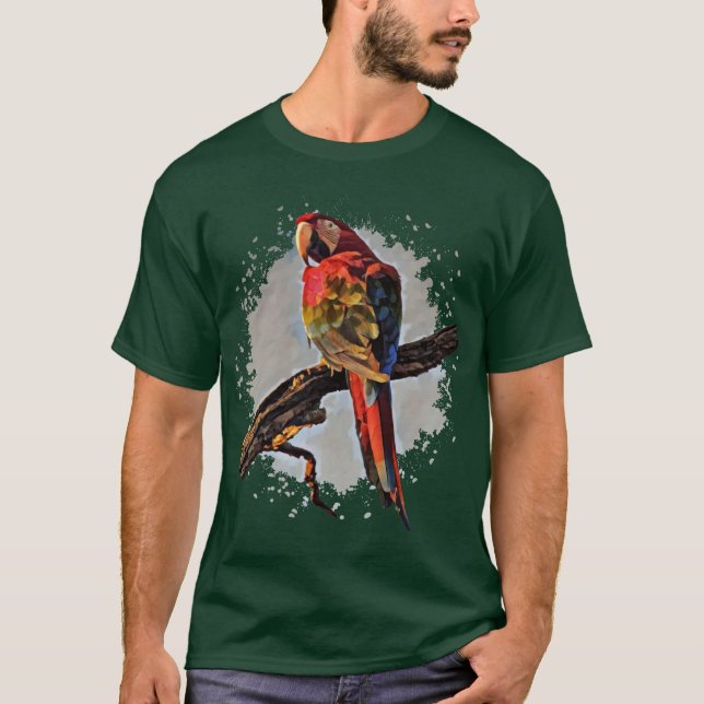 Camiseta Arara Vermelha 2 (Frente)
