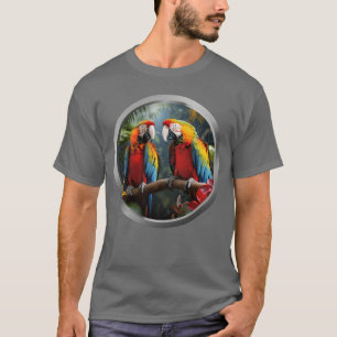 Camiseta Araras Menino animal