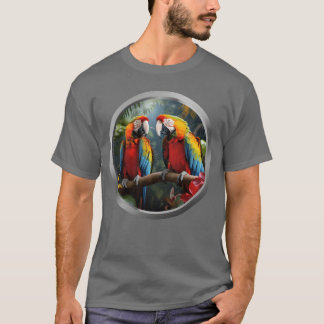 Camiseta Araras Menino animal