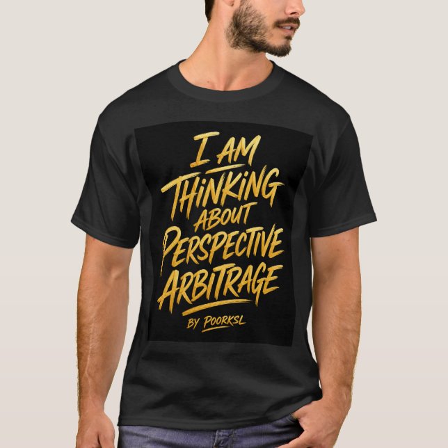 CAMISETA ARBITRAGEM DE PERSPECTIVA (Frente)